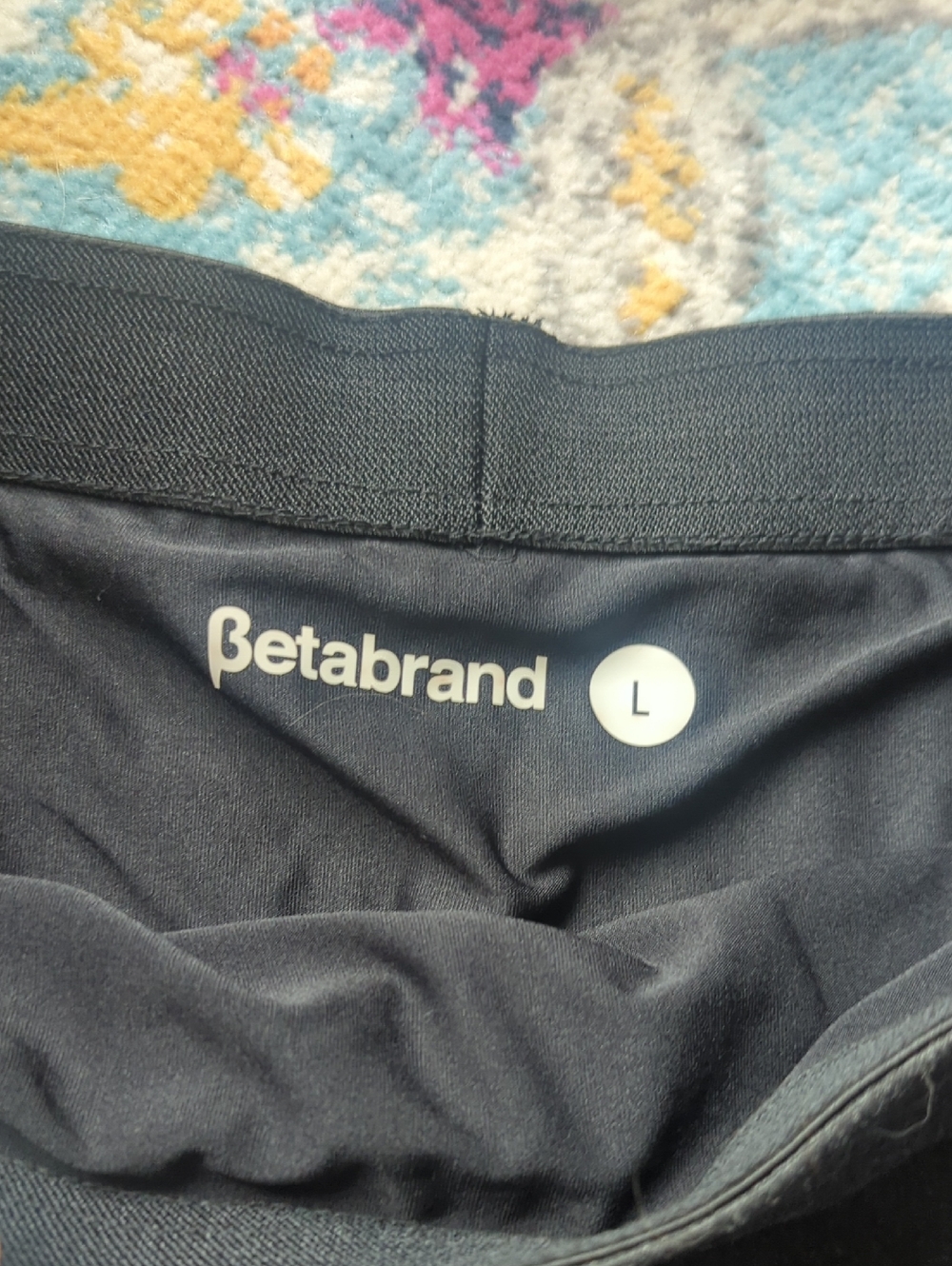 Betabrand charcoal gray skirt shorts pockets large - Picture 2 of 3